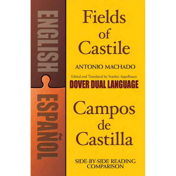 Dover Dual Language Spanish Fields of Castile/Campos de Castilla: A Dual-Language Book, (Paperback)