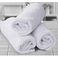 thumbnail image 2 of Wash cloth 100% Cotton 12x12 Baby Soft Fabric White Extra Absorbent pack of 24, 2 of 5