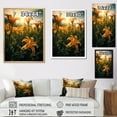 thumbnail image 4 of Designart "Dreamscape: Lilies' Field Of Beauty III" Lilies Floater Framed Wall Art Prints, 4 of 5