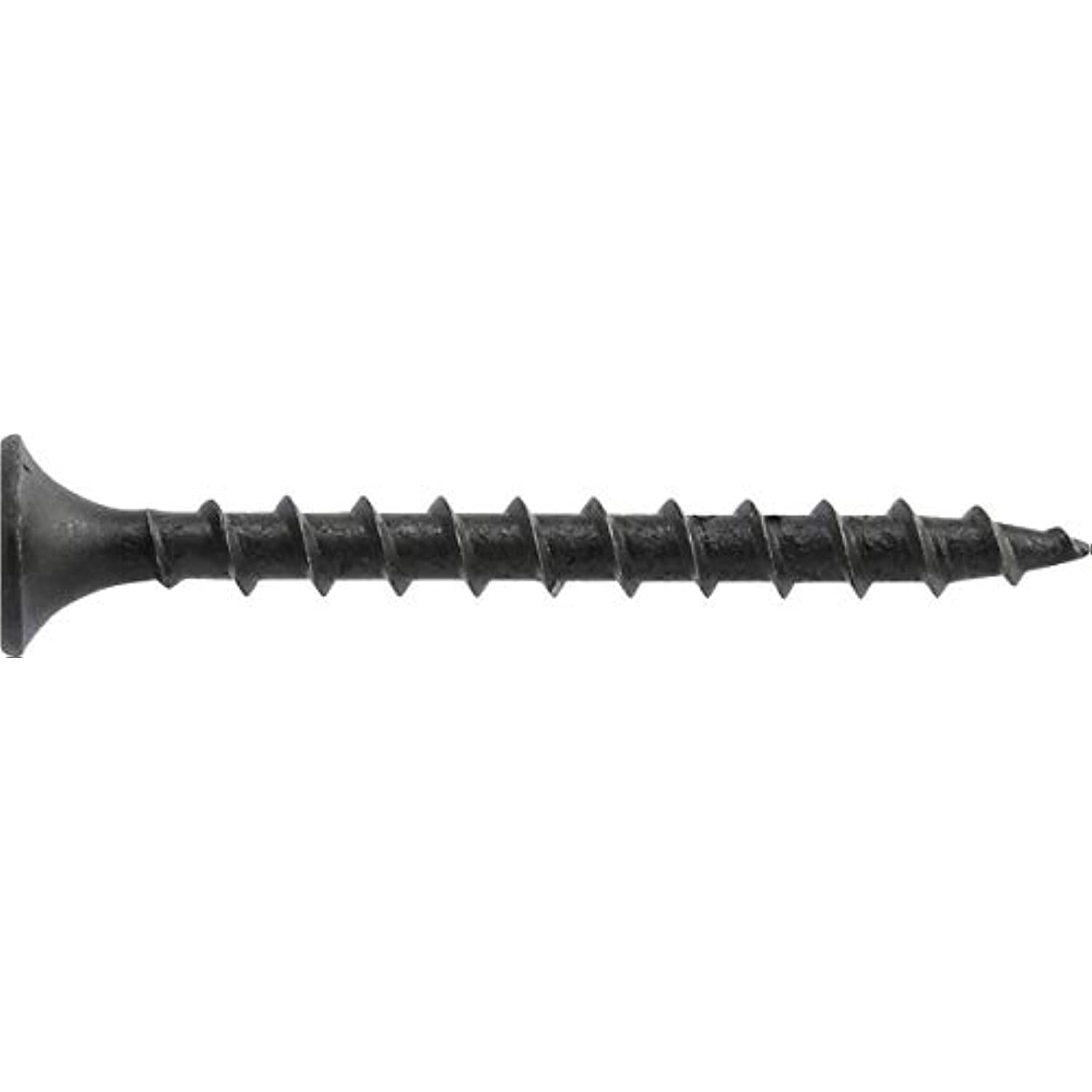 Black Phosphate Drywall Screws,  Philips Bugle Head, 3-in X #8., 1/4 Keg, 2000 Pc., Hillman, 967627