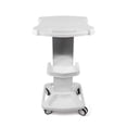 thumbnail image 2 of Beauty Cart,Salon Trolley Cart Stand Beauty Instrument Tray Rolling Cart with Wheel,Large Load 33lbs,Aluminum, 2 of 8