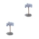 thumbnail image 2 of Cateissary Árboles de dinero de vida artificial anchos para una decoración versátil Árbol de cristal curativo artificial Aguamarinas elegantes aguamarinas 2piezas, 2 of 6
