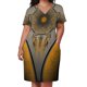 thumbnail image 2 of Fire Spirit-vestido largo holgado con bolsillos para mujer ropa de verano mono naranja, 2 of 6