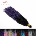 thumbnail image 2 of SEGO Jerry Curl Crochet Hair Bundles Marlybob Crochet Hair Kinky Curly Water Wave Crochet Hair Braids For Women Bohemian Curl Crochet Hair Extension Black to Light Auburn 3 Bundle, 2 of 6