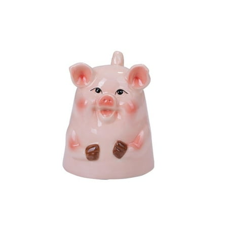 

Pacific Giftware Topsy Turvy Piggy Mug Adorable Mug Upside Down Home Office Decor