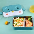 thumbnail image 6 of TUITOONM Pink Insulated Stainless Steel Bento Box, Compartment Lunch Container with Included Spoon, Leak-Resistant Design for Office, educational settingand Daily Meals 27oz, 6 of 6
