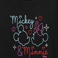 thumbnail image 3 of Disney - Mickey & Minnie - Highlight Love - Women's Short Sleeve Graphic T-Shirt, 3 of 5
