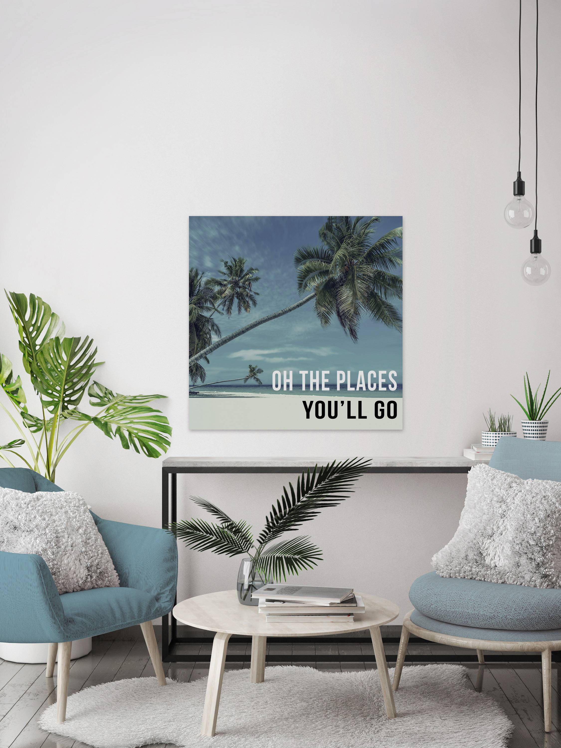 Oh the Places You'll Go Painting Print on Wrapped Canvas