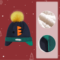 thumbnail image 3 of Tuque pour Enfants, Bonnet Chaud d'Hiver pour Garçons et Filles en Molleton, 3 of 5