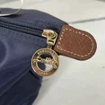 thumbnail image 4 of CHAO Longchamp Le Pliage Original Bolso Tote Mediano, Azul Marino, 4 of 5