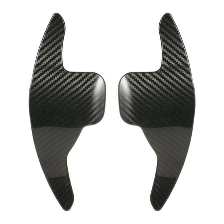 ametoys Carbon Fiber Steering Wheel Paddle Shifter Extension Cover Replacement for 2 3 4 5 6 7 Series X1 X4 Z4