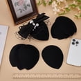 thumbnail image 5 of 1Set 10Pcs EVA Cloth Teardrop Fascinator Hat Base for Millinery Black 127x100x5mm, 5 of 6