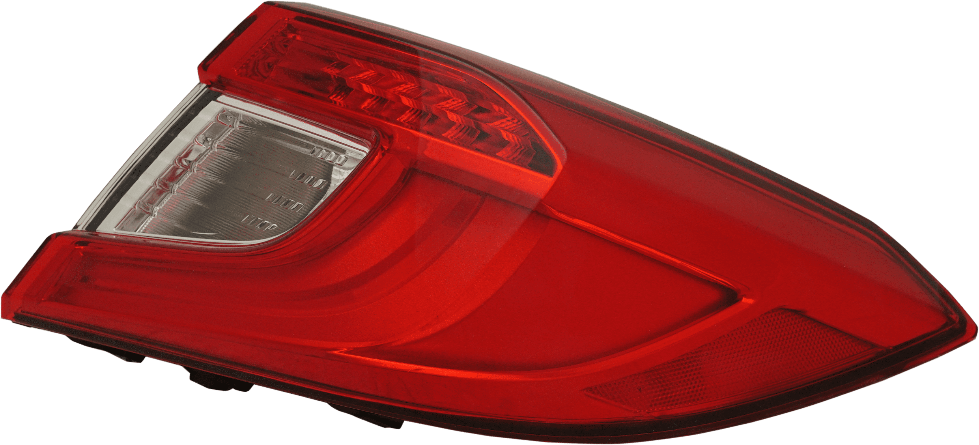 Replacement RH73010053 Tail Light Compatible with 2018-2021 Honda Accord Right Passenger Side, Outer With bulb(s)