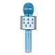 thumbnail image 1 of Cateissary Micrófono Bluetooth inalámbrico de mano para teléfono inteligente, altavoz para cantar, micrófono para el hogar, KTV, fiesta al aire libre Cables de audio/vídeo azul, 1 of 6