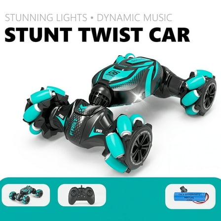 Aofar Gravity Somatosensory Remote Control Stunt Omni-Directional Twist Car - Collectible