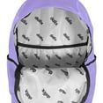thumbnail image 4 of DALIX Classic Vibes Lavender Backpack for Travel Laptop Book Bag for Men Women, 4 of 4