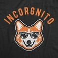thumbnail image 2 of Mens Incorgnito T Shirt Funny Incognito Corgi Graphic Pet Dog Puppy Animal Lover Novelty Tee Graphic Tees, 2 of 9