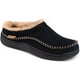 thumbnail image 2 of Pantuflas tipo mocasín para hombre, cálidas, suaves y cómodas, para interiores y exteriores, con suela ancha y esponjosa., 2 of 5