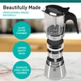 thumbnail image 4 of Moka Pot Coffee Gator, 4 tazas, 200 ml, acero inoxidable, 4 of 9
