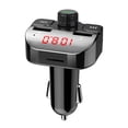 thumbnail image 2 of TIMIFIS Wireless Charging Bluetooth 5.0 Fm Transmitter for Car,Bluetooth Car Adapter with Usb Charging Car Charger Mp3 Player,Hands Calling Car Multimedia Player, 2 of 7