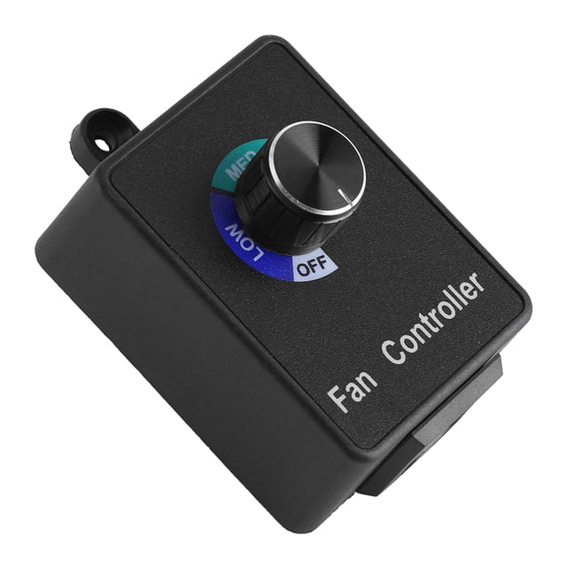 Automatically Power Off Duct Fan Speed Controller, Light Weight Safe Fan Speed Controller, For Exhaust Fan For Inline Fan