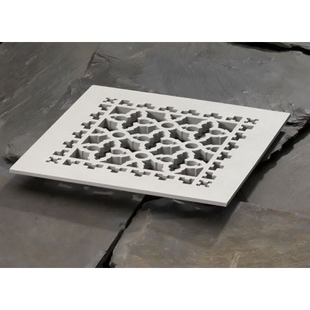 

Reggio Registers 1010-Ah Scroll Series 8 X 8 Grille - Grey