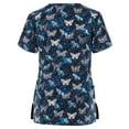 thumbnail image 1 of T-shirt à Manches Courtes à Col en V pour Femmes, 1 of 3