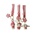 thumbnail image 5 of Sanrio Pink Cherry Blossom Doll Hello Kitty Keychain Pendant Cute Cartoon Pendant Keychain, 5 of 5