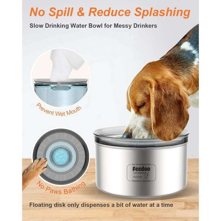 Best dog water bowl for messy drinkers sale