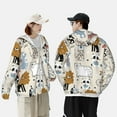 thumbnail image 6 of Easygdp Hand Drawn Animals Lightweight Long Sleeve Sun Shirt Sports long-Sleeved Sun Protective Clothing, Quick Drying Breathable - 3X-Large, 6 of 9