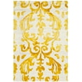thumbnail image 2 of Safavieh Dip Dye Ernest Distressed Area Rug, Ivory/Gold, 2' x 3', 2 of 13