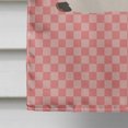 thumbnail image 4 of Carolines Treasures BB7967CHF California White Rabbit Pink Check Canvas House Flag, 4 of 4
