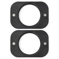 thumbnail image 3 of Rinker Boat Rail Base 6966947 | 1 3/8 Inch Black Plastic (Pair), 3 of 4