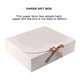 thumbnail image 5 of Cajas de regalo de 5 uds., caja de papel kraft/negro/blanco/rojo para embalaje, regalo de fiesta de San Valentín, caja de dulces, cajas de Kits de decoración para fiestas Blanco 16.5 x 16.5 x 8 cm Bearachild HA005885-02, 5 of 6