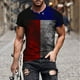 thumbnail image 2 of Blusa Del Día de la Independencia de los Hombres, Suéter de Impresión Casual Cuello Redondo para Uso Al Aire Libre Y Diario, Camiseta Patriótica de Moda, 2 of 8