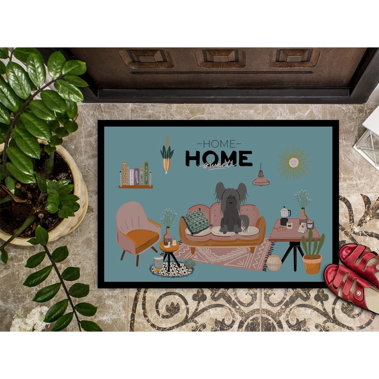 Carolines Treasures CK7957JMAT 24 x 36 in. Black Chinese Crested