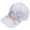 Light Blue, variant on Helii Women's Lace Floral Print Baseball Cap, Mesh Back Breathable Sun Hat, 3D Flower Embroidered Trucker Cap, Adjustable Lightweight Summer Cap for Outdoor Light Blue,One Size