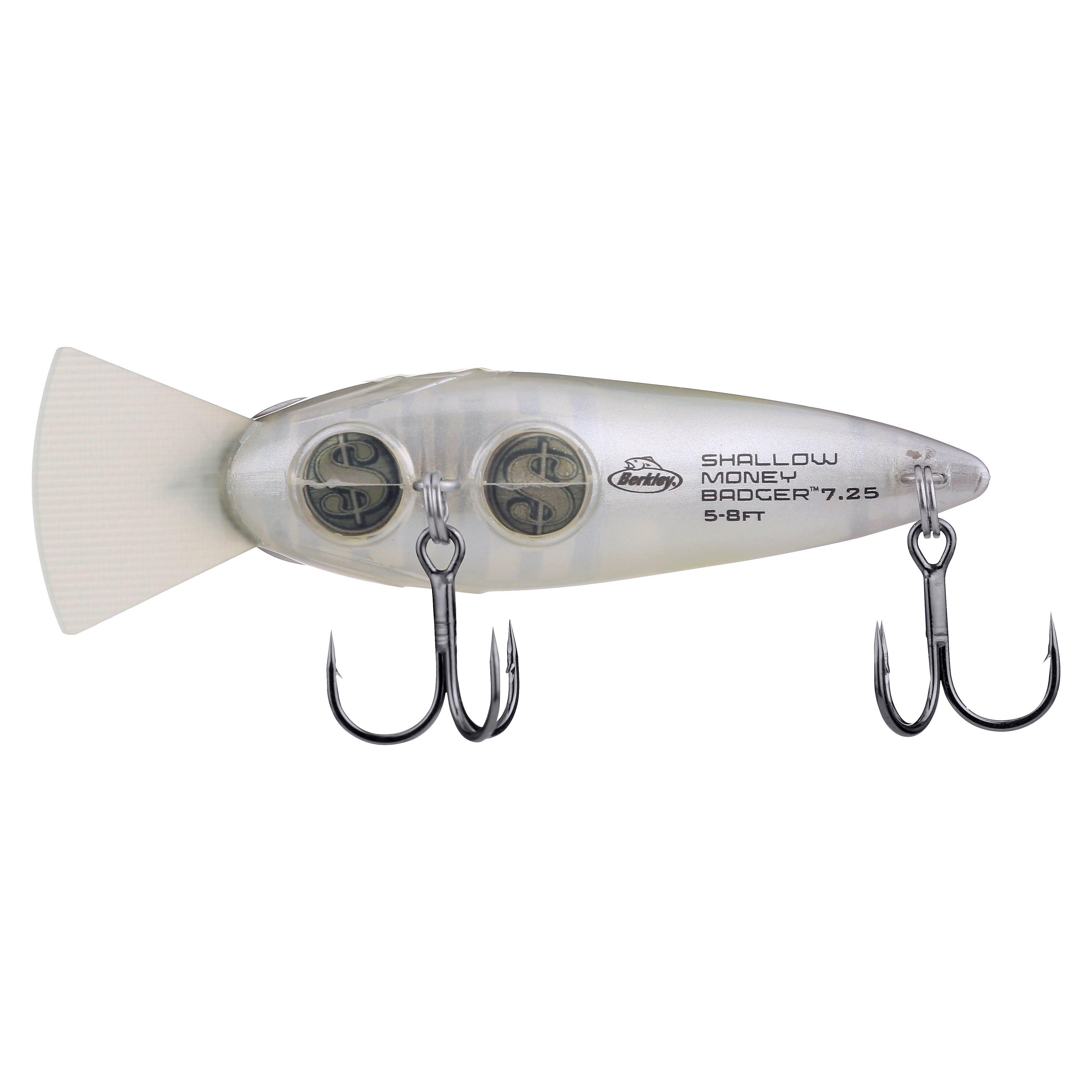 Shallow Money Badger Fishing Crankbait, 2.75 in, Ghost Morning Dawn