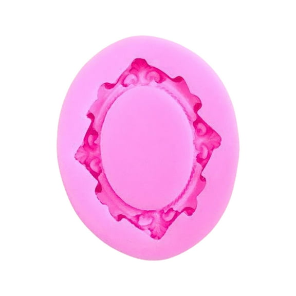 Picture Frame Silicone Molds for Epoxy Resin Candle Soap Decoration Fondant Silicone Molds for Chocolate Candy Cake