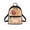 Melon-Love-Capybara Decoration, variant on HELLHERO Hummingbird Flower Art Mini Backpack Purse with Adjustable Strap Lightweight Back Pack for Work, Polyester Multi-Purpose Mini Purse for Travel