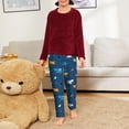 thumbnail image 6 of Disketp Colorful Ocean Shark for Teenagers' Pajama Pants ,Lounge Pants Teen joggers Ideal for Home, School, or Sports-Medium, 6 of 6
