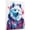 American Eskimo, variant on Plott Hound Dog Wall Art Cute Animal Decor for Kid's Bedroom, Home Office Conversational Piece, Bathroom Decor, Gifts for Dog & Beach Lover, Baby Shower, Birthday, Hang Ready