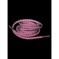 thumbnail image 2 of INSPIRE CHIC 2 Paires Lacets Ronds Élastiques Réfléchissants Unisexes pour Espadrilles Fuchsia 120 cm/47.2 Pouces, 2 of 5