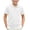 White, variant on hoksml Kids Short Sleeve Shirt, Boys and Girls Uniform Top with Pocket, Casual Collared Tee for Back to School