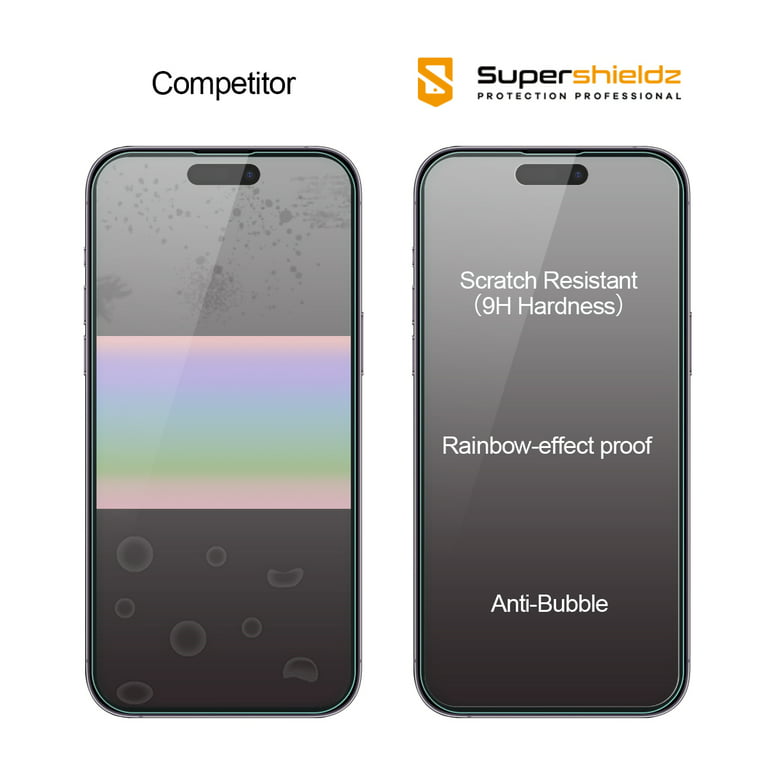 iPhone 14 Pro Max - Protector de lujo con textura suave y resistente a  golpes serie fortaleza