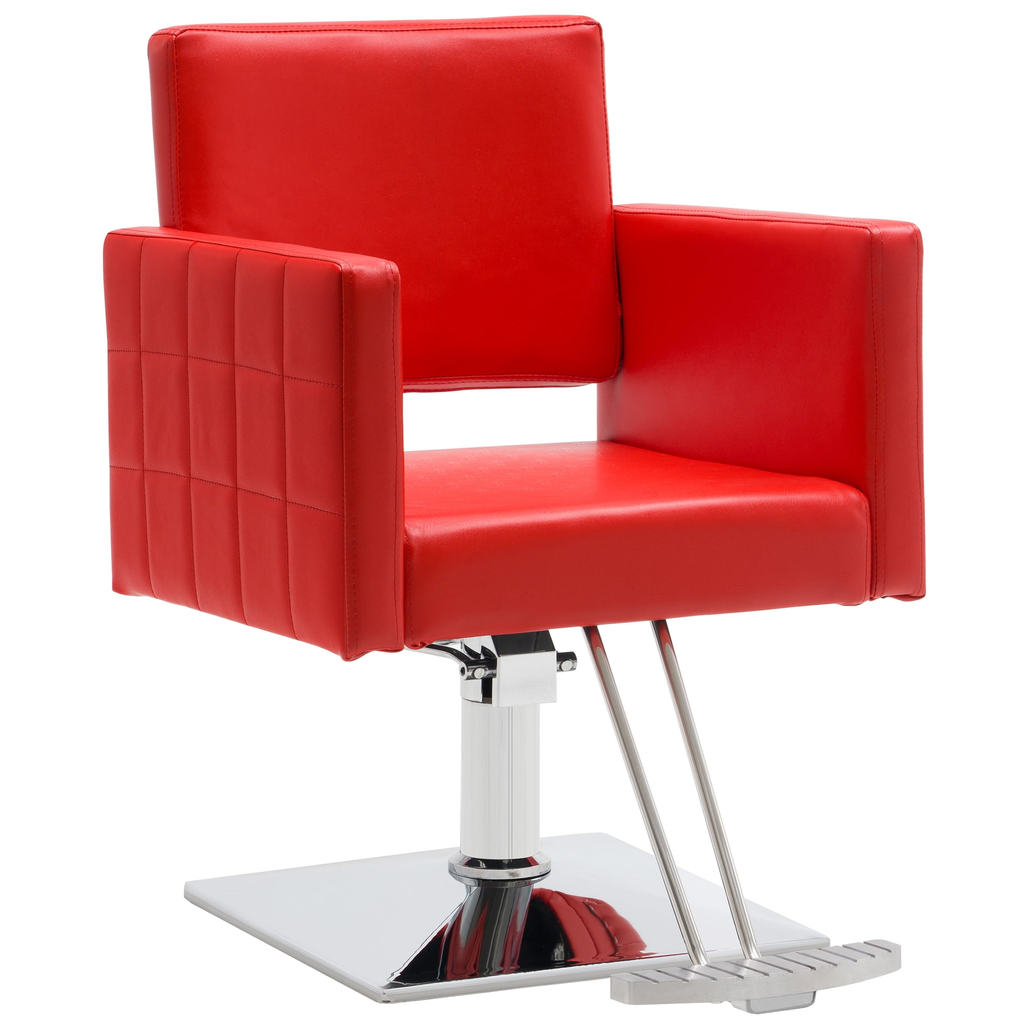 BarberPub Classic Styling Salon Chair for Hair Stylist Hydraulic Barber