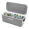thumbnail image 3 of Hielera Cooler 150QT 223 Latas Gris Portavasos 141l Coleman Cooler 150QT, 3 of 7