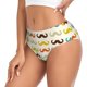 thumbnail image 2 of Balery Colorful Mustache Ropa Interior de Algodón para Mujer con Dibujo – Braguitas Cómodas y Elásticas, Estilo Clásico-3X-Large, 2 of 6