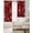 Red Black, variant on Valentine's Cardinal Black Out Curtains 63 Inch Long, Room Darkening Draperies Curtains Panels, Red Love Heart Birds Branch Thermal Insulated Curtain for Bedroom Living Room 52"x63" 2 Panels