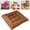 Coffee, variant on Chair Cushion with Ties for Dining Chairs Bright Color Square Thick Seat Cushion for Kitchen Dining Office Chair